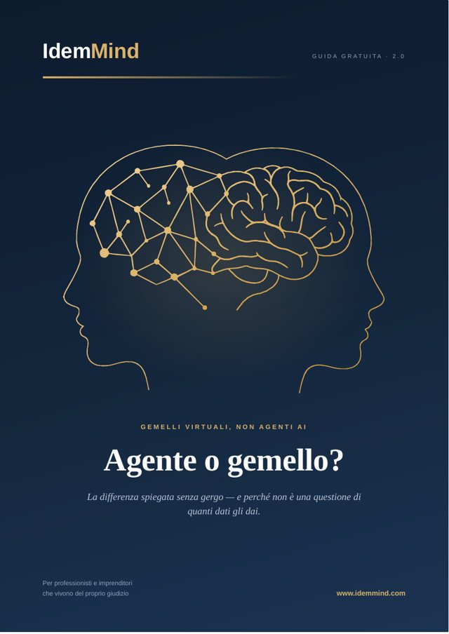 Copertina della guida Agente o gemello?